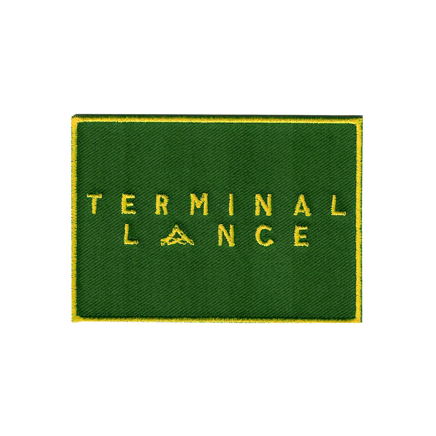 Terminal Lance Logo Patch with Hook Backing