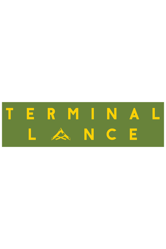 Terminal Lance Bumper Sticker
