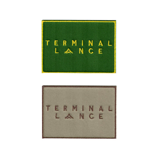 Terminal Lance Logo Patch with Hook Backing